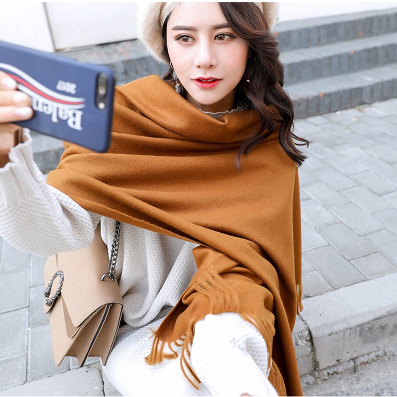 Khăn quàng Lông Cừu SKY CASHMERE Cao Cấp-KTT4