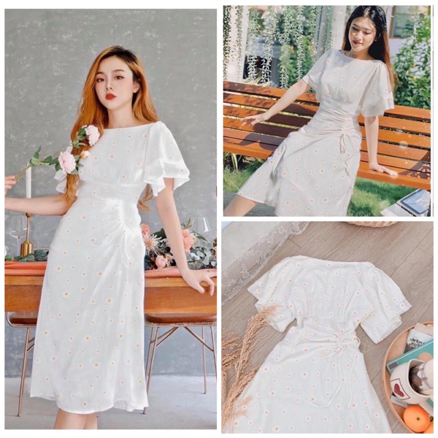 Váy hoa cúc (kèm hình thật)