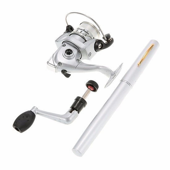 Bộ cần câu bút 1 mét và 1.6 mét màu xanh,đỏ vàng ,trắng bạc,đen giá rẻ vô địch chất lượng