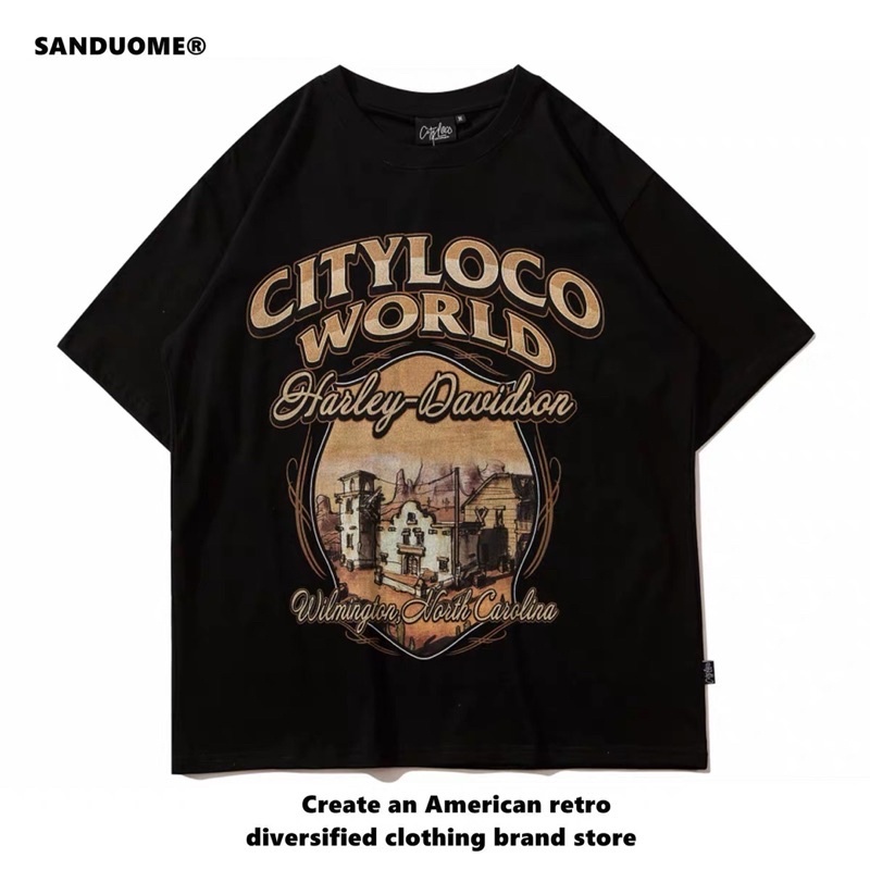 Áo Thun CITYCOLO Cotton 100% Form Rộng Nam Nữ Unisex