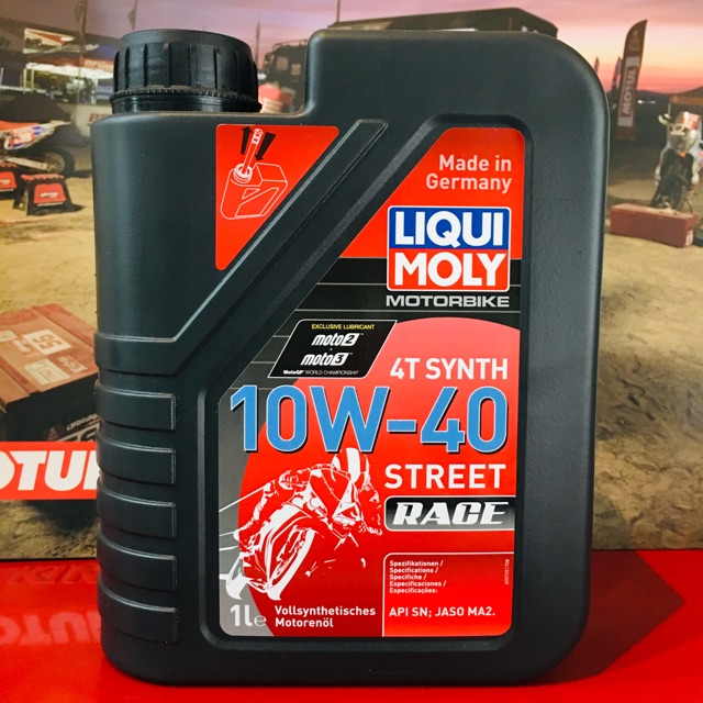 NHỚT LIQUI MOLY STREET RACE 4T 10w40