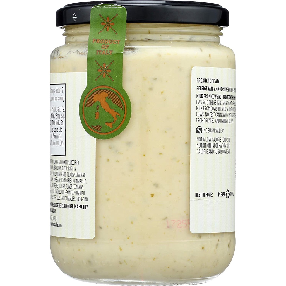 SỐT PASTA PHÔ MAI Ý CAO CẤP Whole Foods Market Pesto Alfredo Sauce, 411g (14.5 oz)