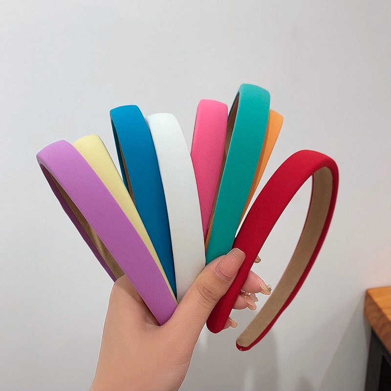 Cài tóc xốp đơn giản thời trang nhiều màu tùy chọn cho nữ