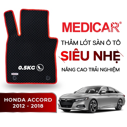 MEDICAR - Thảm Lót Sàn ô tô Honda Accord (2012 - 2018)
