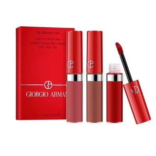 Set son kem lì giorgio armani lip maestro màu 202- 400- 514