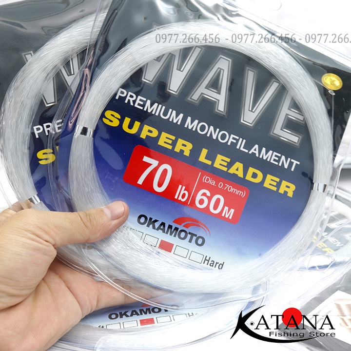 Cước Okamoto WAVE - Cước Làm Thẻo , Tóm Nho cuộn 60m