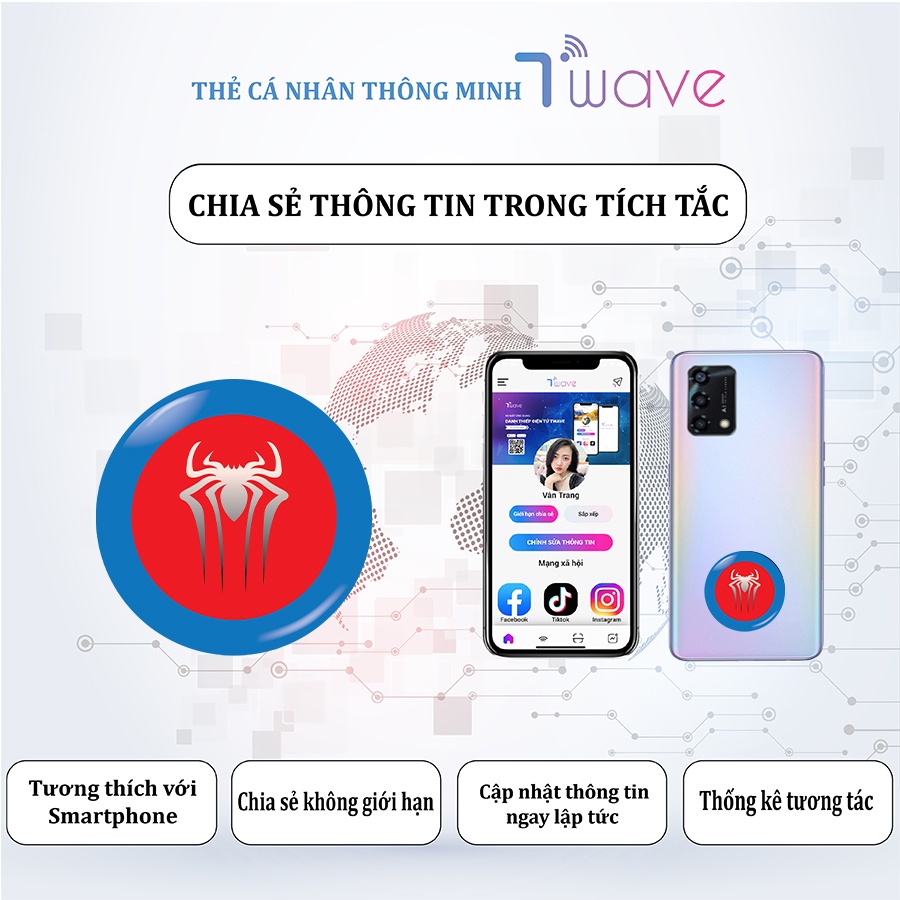 Sticker Thông Minh  Chia Sẻ Mọi Thông Tin Chỉ Với 1 Chạm