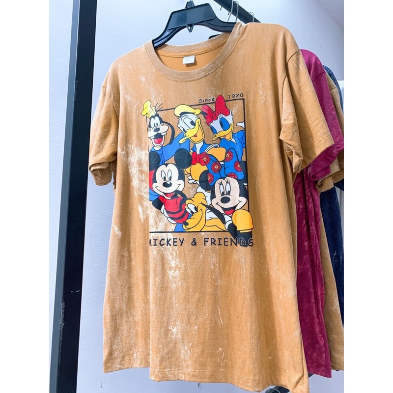 Áo thun Mickey Thái Lan thắt nơ dễ thương