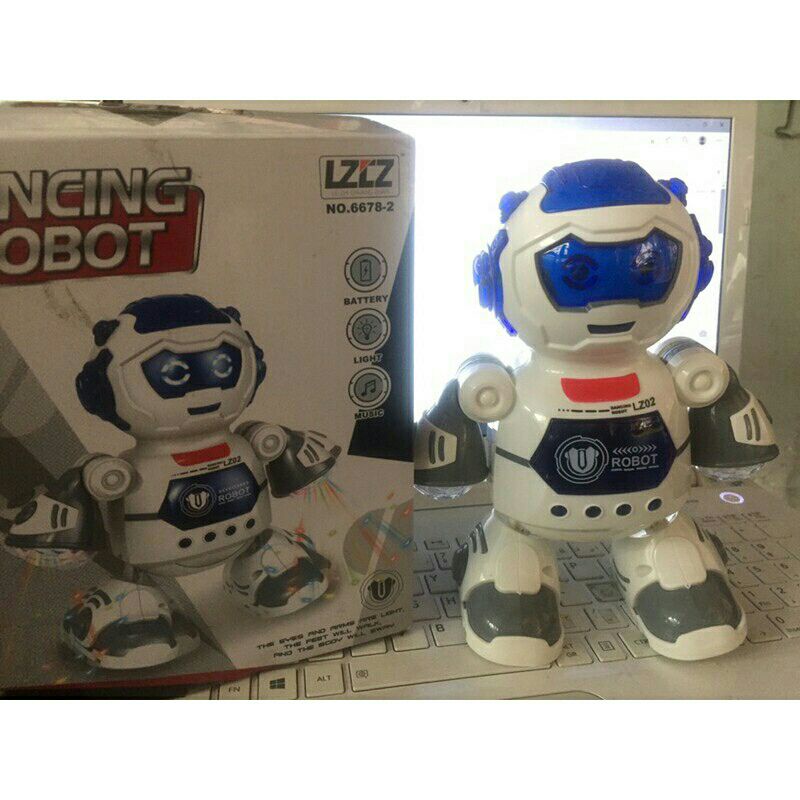 đồ chơi robot nhảy nhạc ,đèn