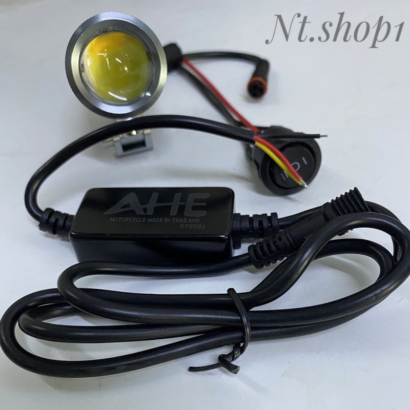 Đèn led trợ sáng mini 2 màu chính AHE hãng Bảo Hành 1 Năm