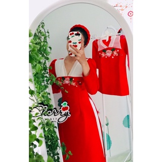 Áo dài mẹ và bé cao cấp