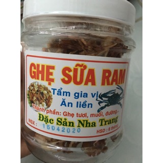 Nhập Mã [SPE65042] Hoàn Xu 10K cho đơn từ 50K Ghẹ Sữa Ram 🔔FREESHIP🔔 Ghẹ Ram Nha Trang 200gr
