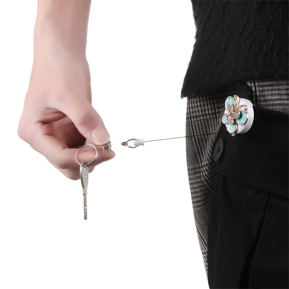 1 Kẹp Giữ Huy Hiệu Hình Bướm Chống Thất Lạc Cho Văn Phòng