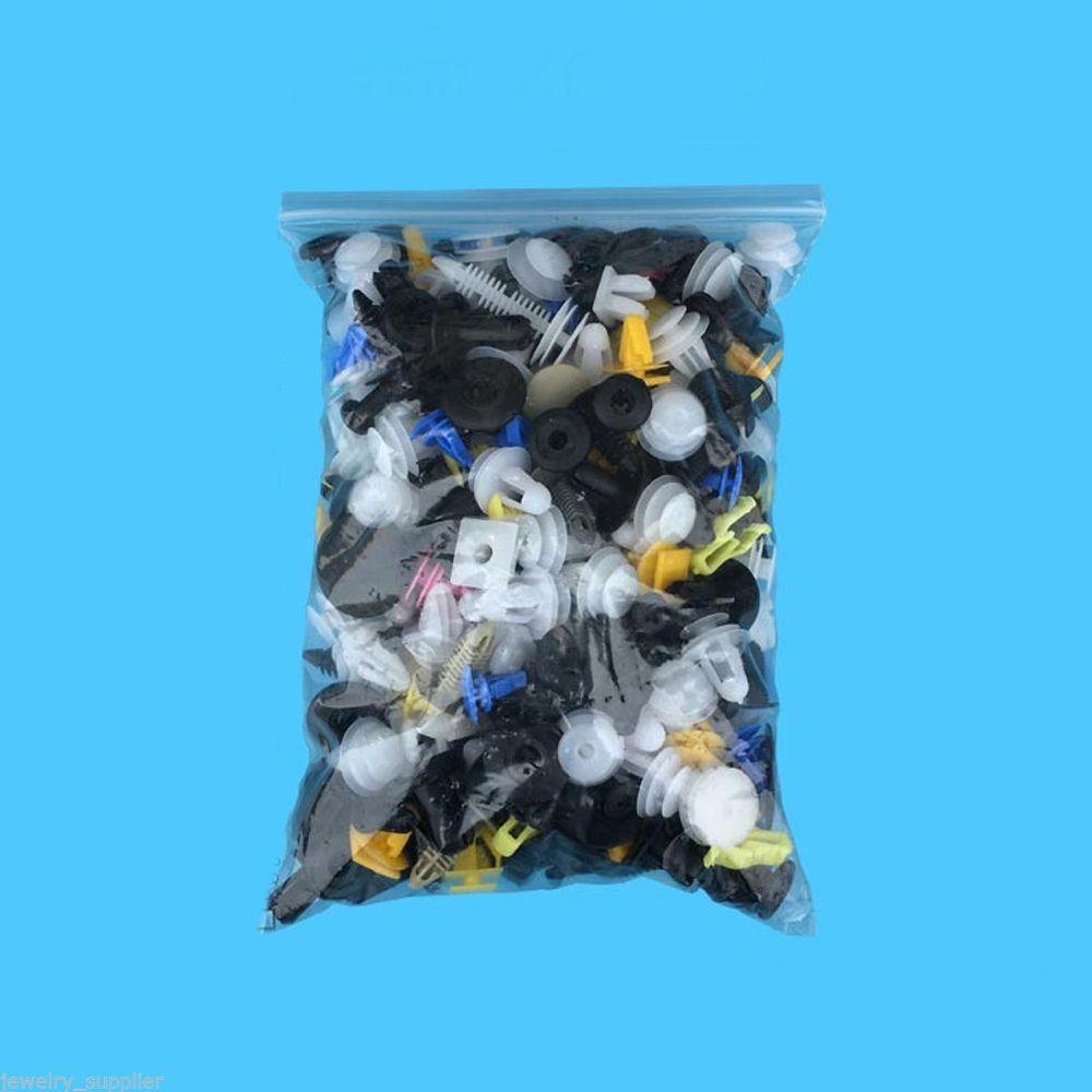 Set 200 Kẹp Đinh Tán Bằng Nhựa Chuyên Dụng