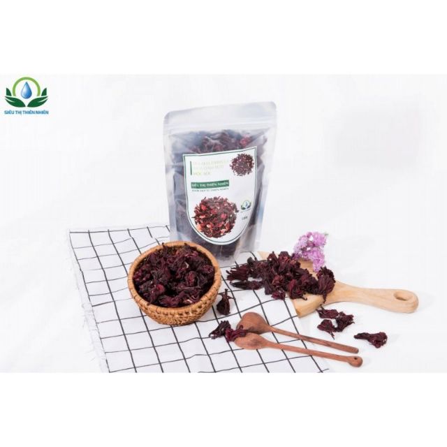 [100% organics] Trà hoa Hibiscus Mộc Sắc gói 100g