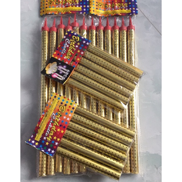 6 cây pháo phụt sinh nhật 15cm,20cm,30cm