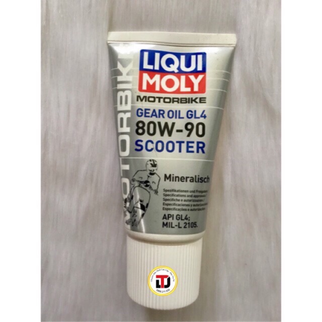 Nhớt Láp - Hộp Số Xe Tay Ga Liqui Moly Motorbike Gear Oil GL4 80W-90 Scooter 1680 150ml