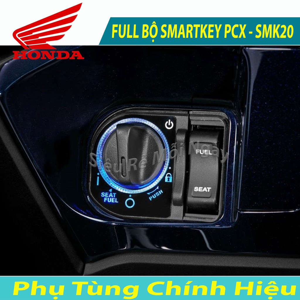 Full Bộ Smartkey chống trộm Cho Honda PCX