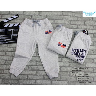 DOkma - Quần nỉ da cá cho bé trai (2-7t)