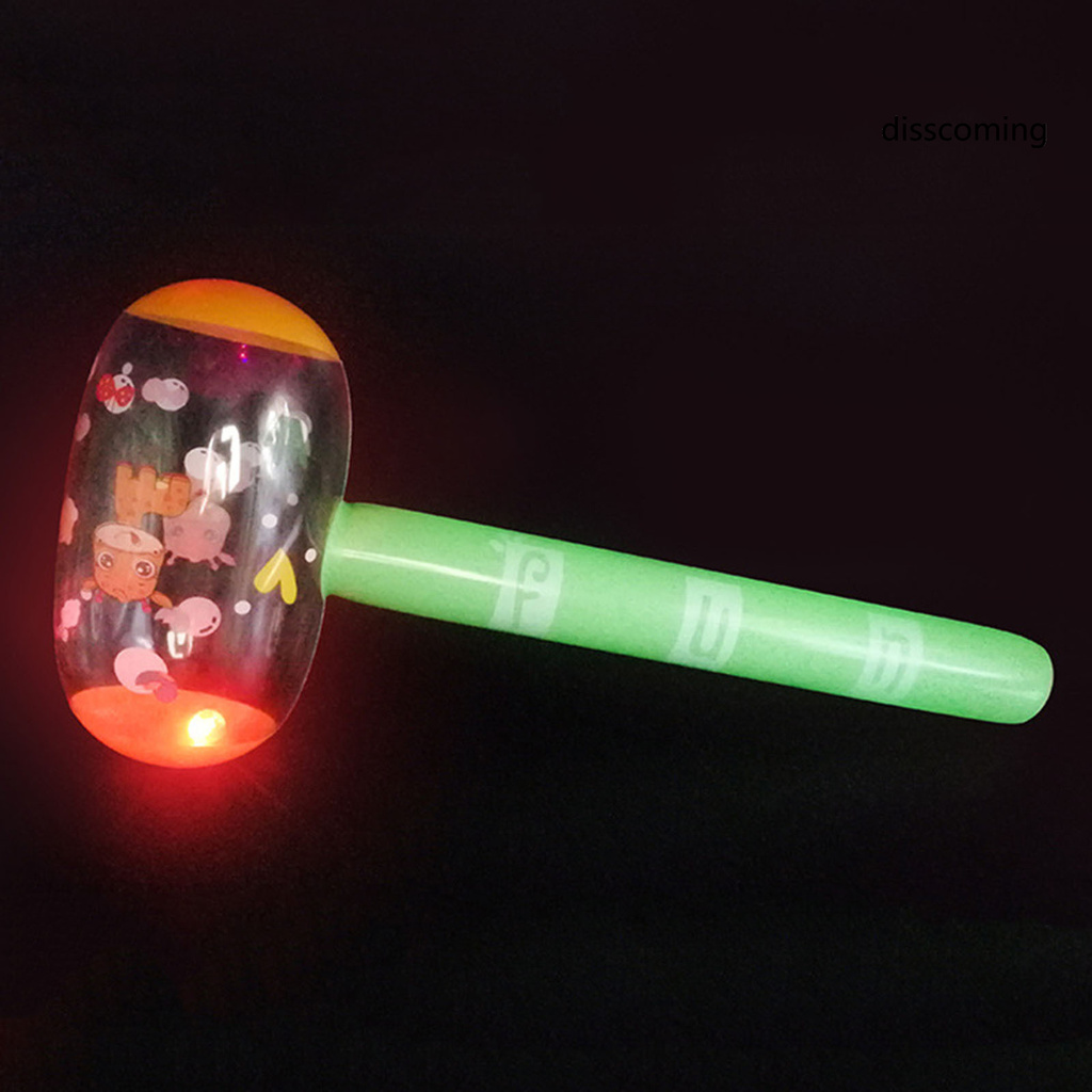 Đồ Chơi Búa Hơi Có Chuông Và Phát Sáng Thú Vị Cho Bé