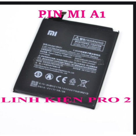 PIN XIAOMI MI A1