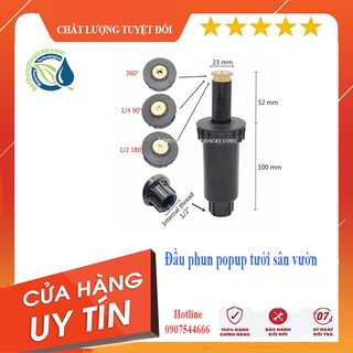 Đầu phun pop-up đồng