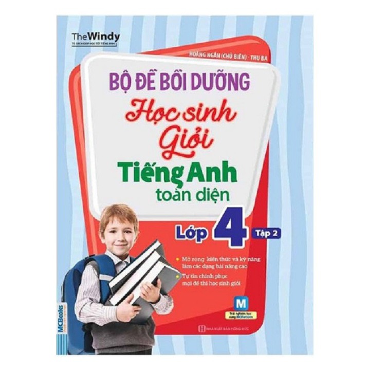 Sách - Học App miễn phí -Bộ Đề Bồi Dưỡng Học Sinh Giỏi Tiếng Anh Toàn Diện Lớp 4 (Tập 2)