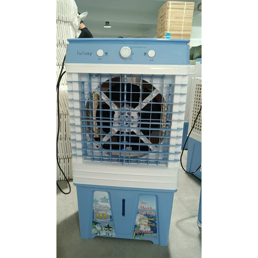 Quạt điều hoà hơi nước dung tích 45 lít tặng 2 đá khô và bánh xe