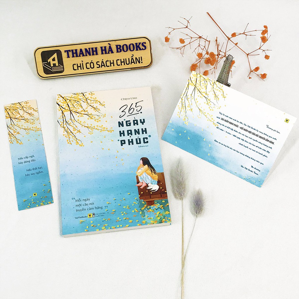 Sách - 365 Ngày Hạnh Phúc - Mỗi Ngày Một Câu Nói Truyền Cảm Hứng | BigBuy360 - bigbuy360.vn