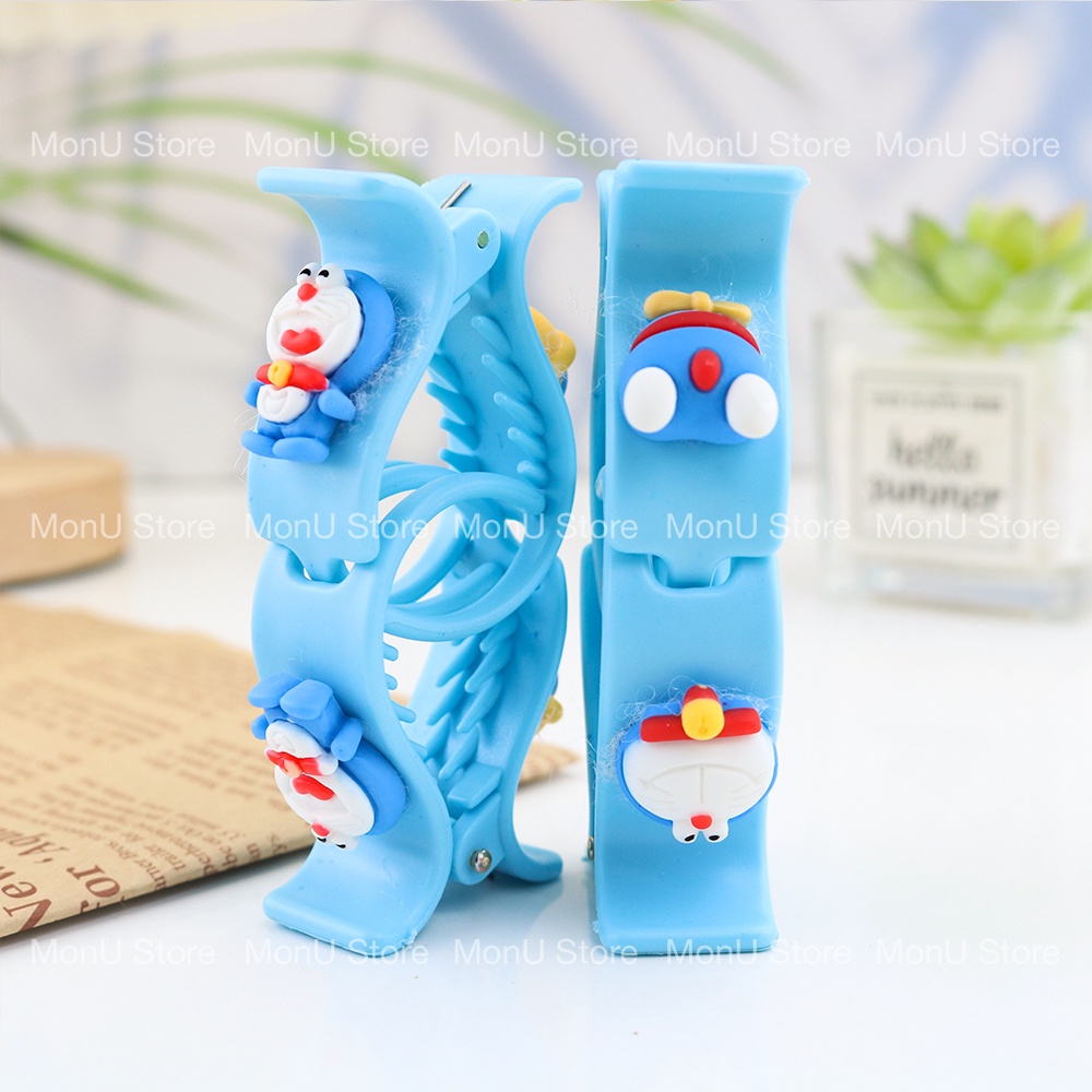 Kẹp tóc càng cua 3 răng DORAEMON DOREMON handmade dễ thương cute MON0189 TooYoo
