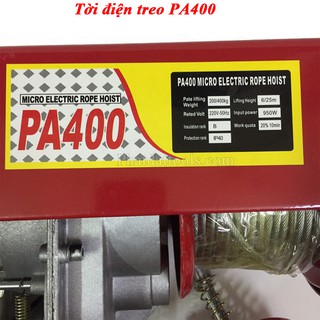 Tời Điện Mini PA400