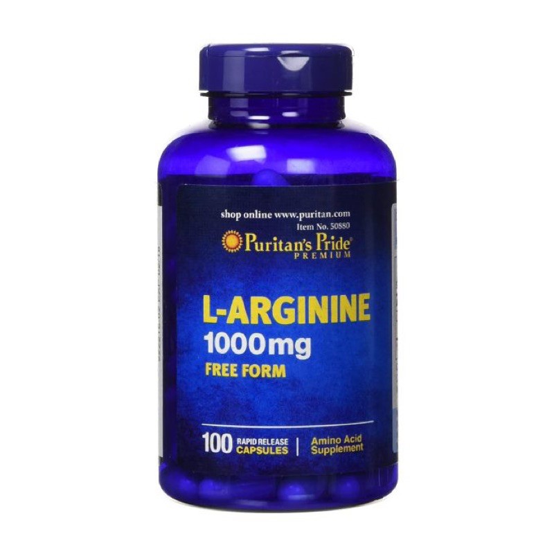 Puritan's Pride L-Arginine 1000mg 100v