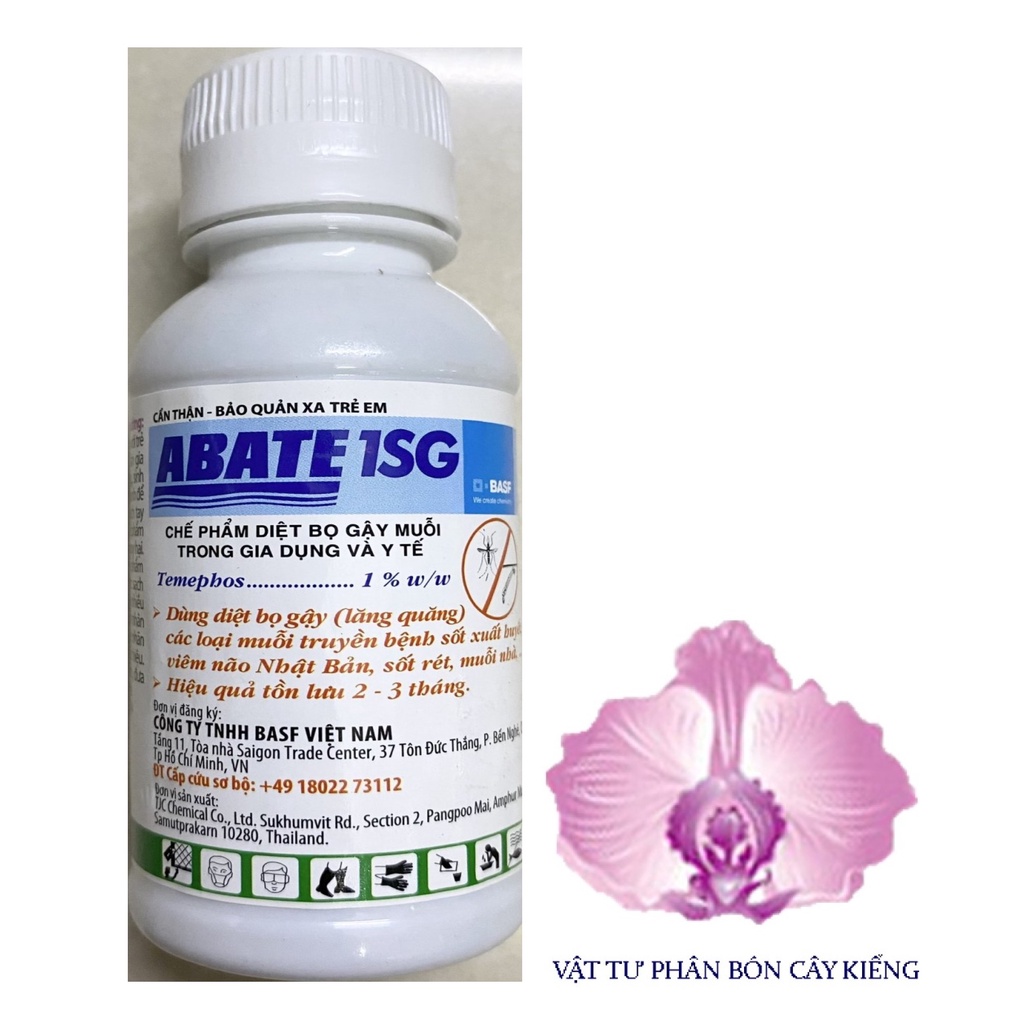 Abate 1SG - Chế phẩm diệt Bọ gậy Muỗi trong gia dụng - #001B# 100g