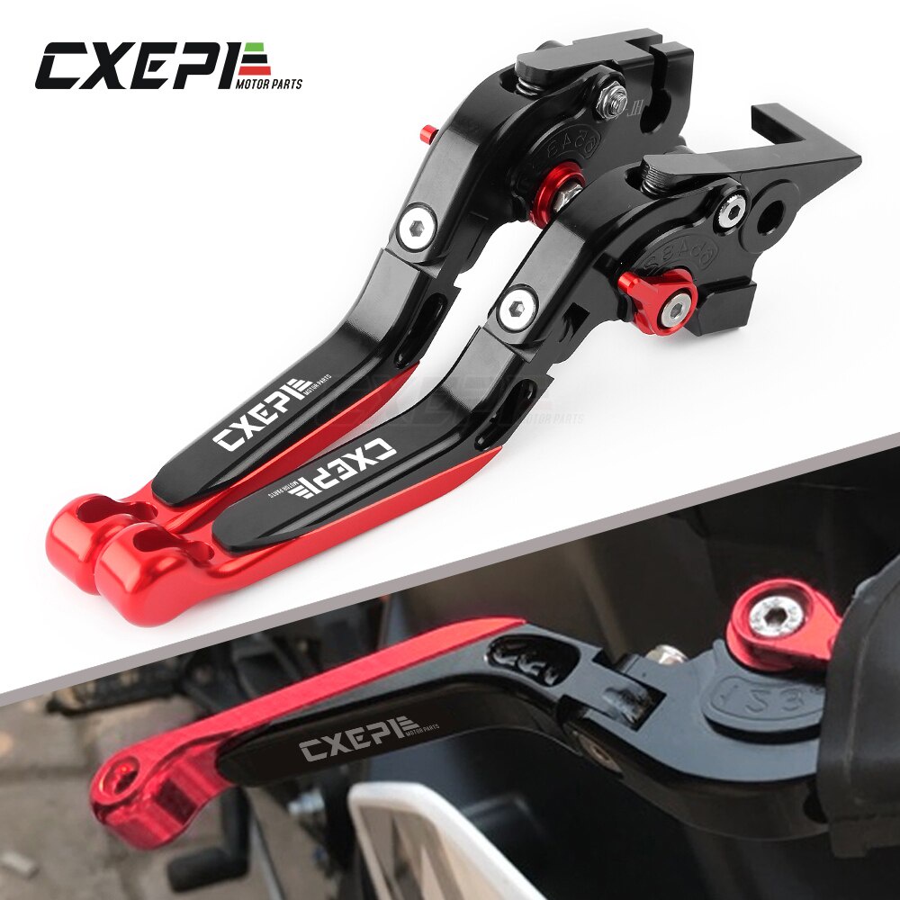 Tay Thắng Bằng Nhôm CNC Điều Chỉnh Được Mẫu Mới 2021 Cho Aprilia RS660 Tuono 660 2020 2021