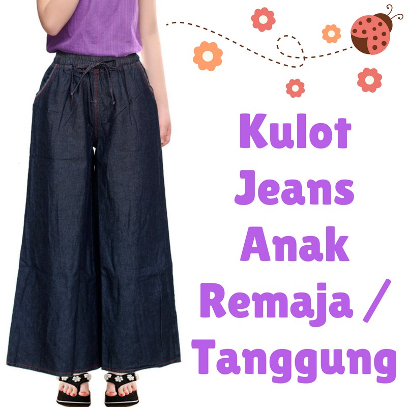 Quần Culottes Trẻ Em Tuổi Teen / Quần Ống Rộng