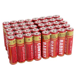 Hộp 40 Viên Pin Con Thỏ AA 1.5V R6P