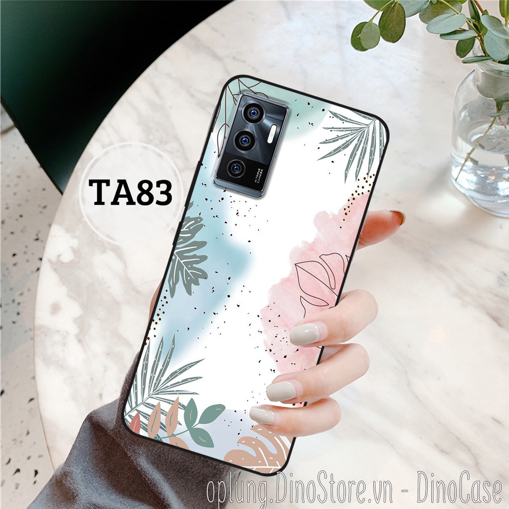 Ốp lưng điện thoại Vivo V23E - Vivo V23 5G - Ốp lưng Vivo in hình hoa cỏ đơn giản nhẹ nhàng Vintage.
