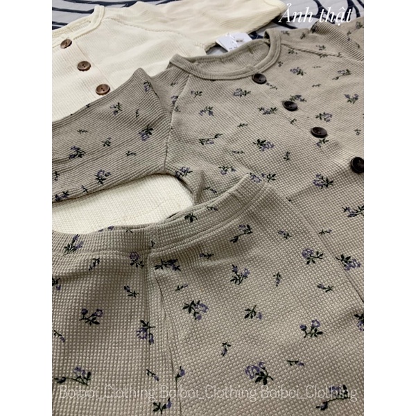 Set thu đông dài tay rời Peekaboo cực yêu cho bé