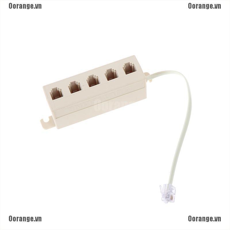 Bộ Chia Cáp Mạng Rj11 5 Cổng 6p4c Chất Lượng Cao