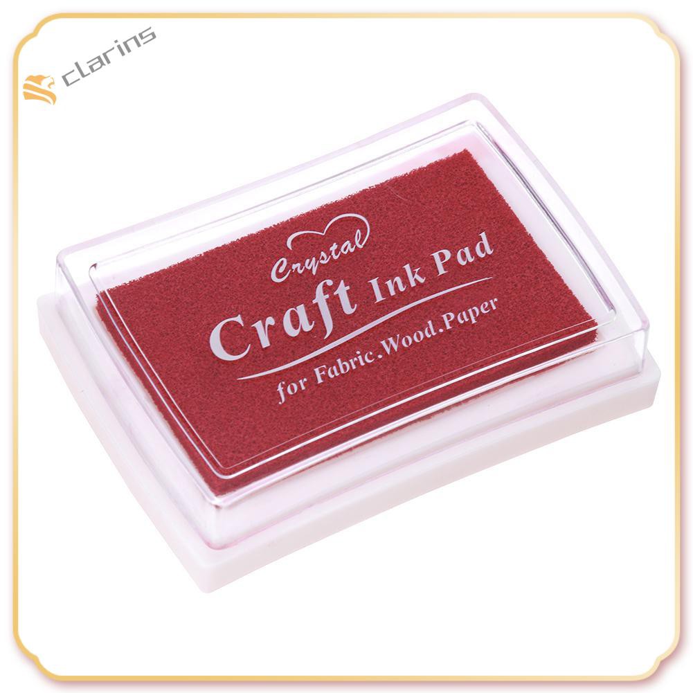 CLARINS Inkpad DIY Home Stamp Ink Pad Scrapbooking Printing Stationery