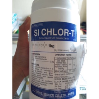 Combo 10 viên sát trùng si chlor-t
