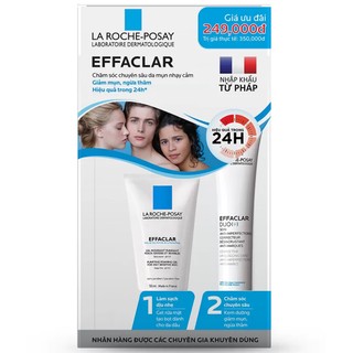 Bộ sản phẩm chăm sóc da mụn LA ROCHE-POSAY