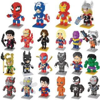Xếp hình lego mini Marvel