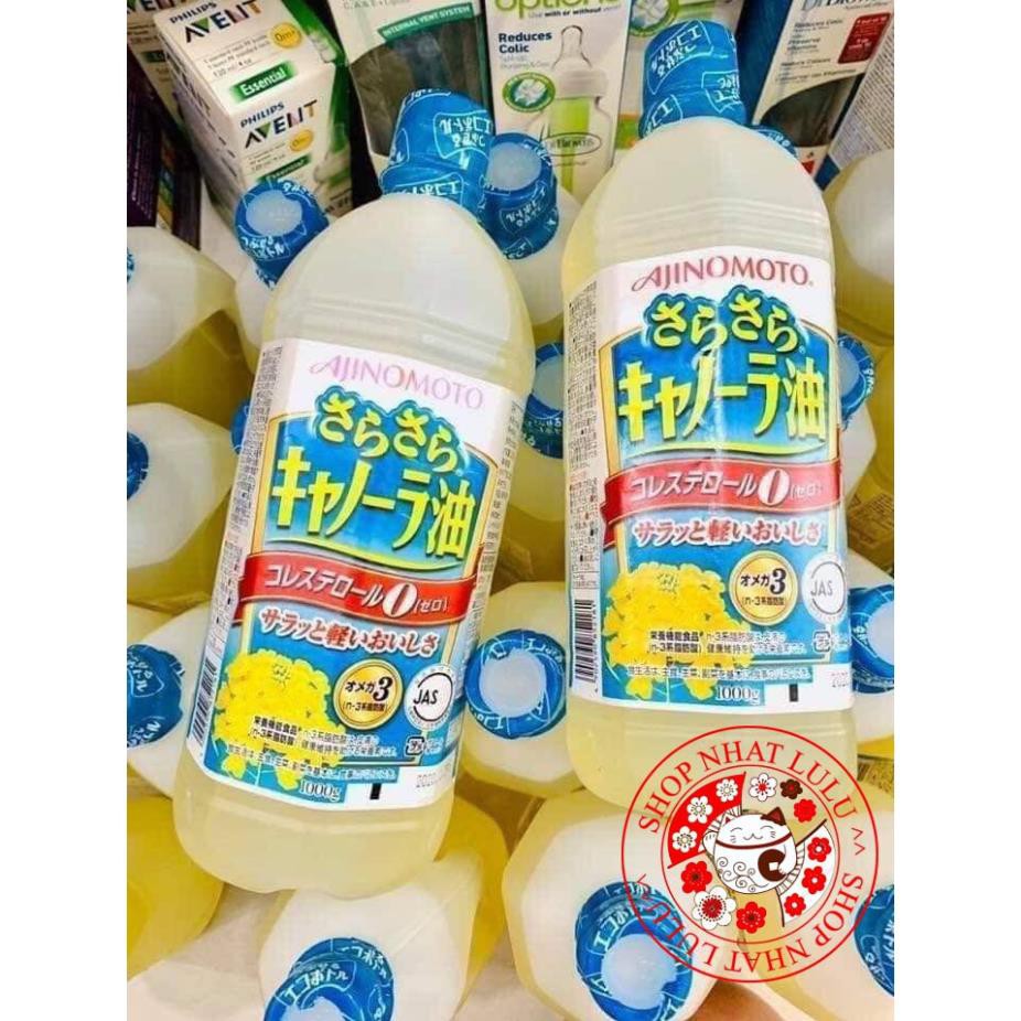 [NHẬT BẢN] Dầu ăn hạt cải Ajinomoto nội địa Nhật Bản