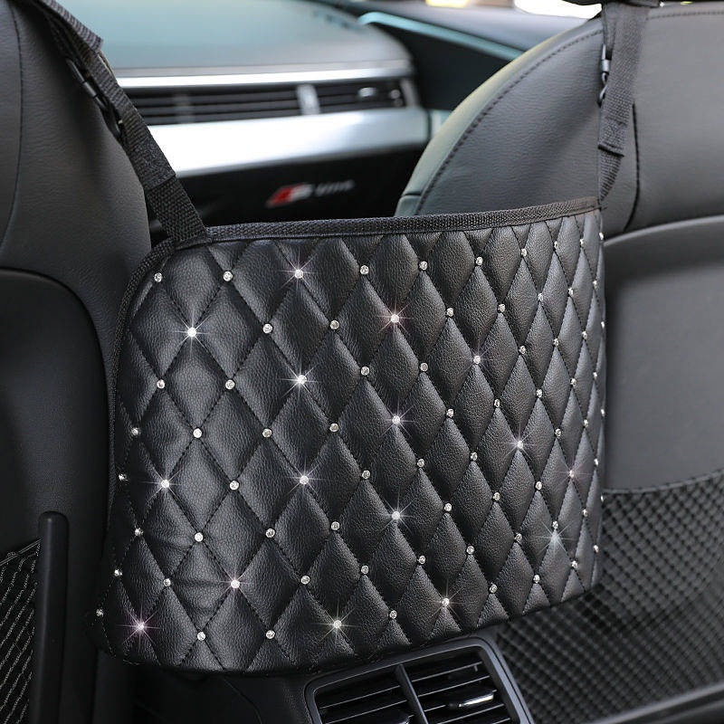 Túi lưới đựng đồ treo lưng ghế xe hơi đa năng tiện dụng