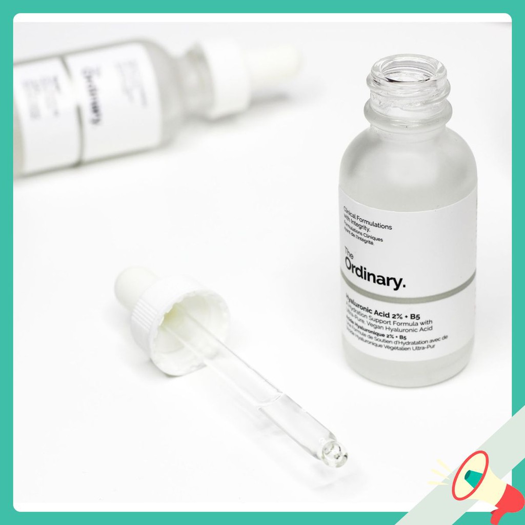 [SHOPEE TRỢ GIÁ] Tinh chất cấp nước, phục hồi da The Ordinary Hyaluronic Acid 2% + B5 - TheOrdinary