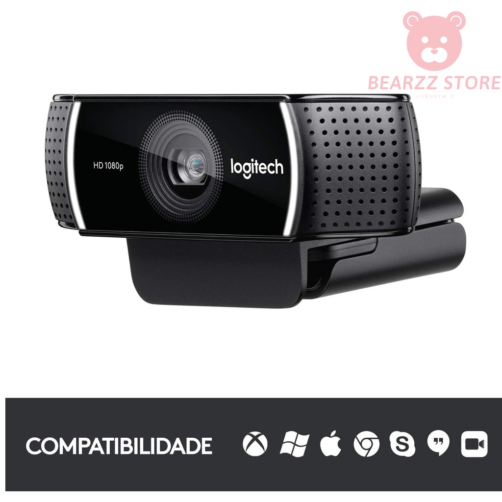 Webcam HD Logitech C310 - Logitech C270 - Logitech C922-Dành cho Gọi Video góc rộng với micro giảm tiếng ồn và tự động