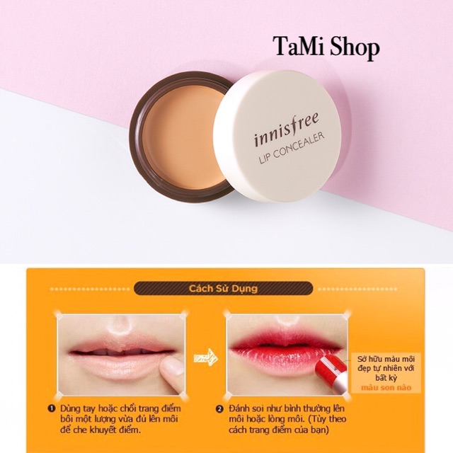 CHE KHUYẾT ĐIỂM MÔI INNISFREE TAPPING CONCEALER
