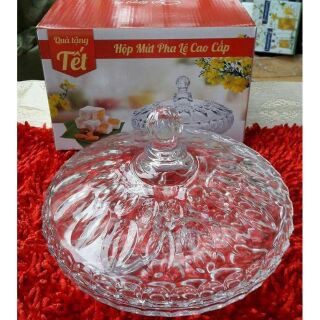 Thố mứt pha lê cao cấp quà tặng nutifood
