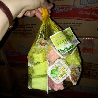 Thạch sữa chua cốc to/cốc nhỏ Chapi túi lưới 1kg